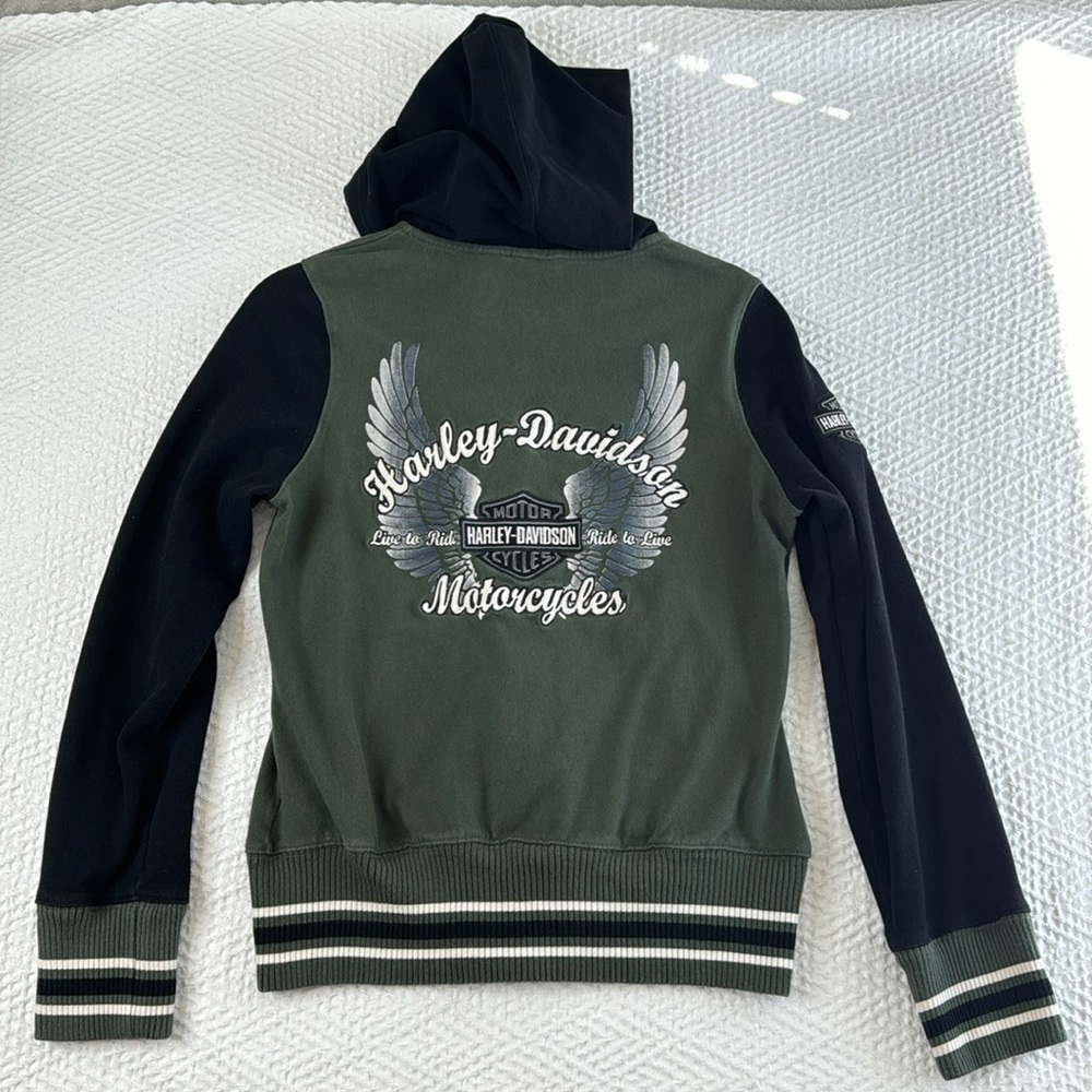 Harley Davidson Genuine Motor varsity jacket - Picture 9 of 10